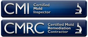 CMI Certified Mold Inspector / CMRC Certified Mold Remediation Contractor logo