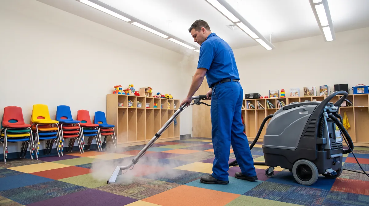 Carpet Care for Daycares and High-Traffic Commercial Facilities